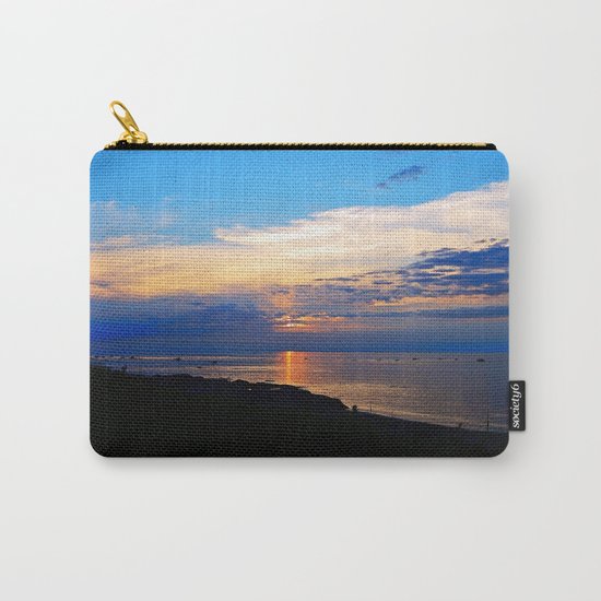 Sunset Balcony silhouette Carry-All Pouch