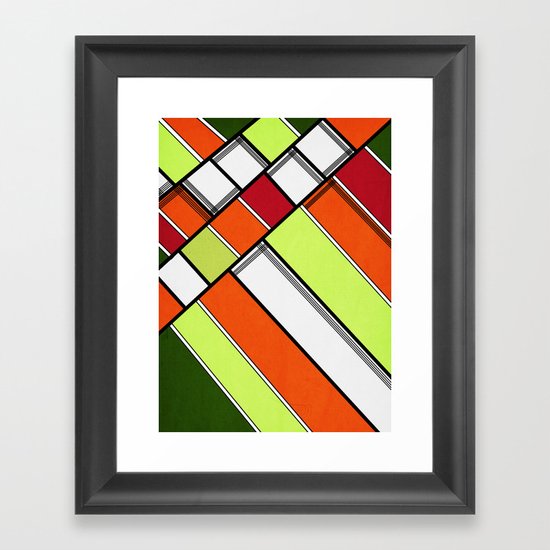 Lined II Framed Art Print
