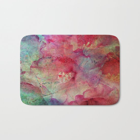 power of flower Bath Mat