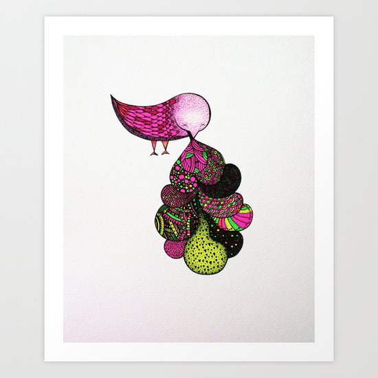 and your bird can puke canon Art Print