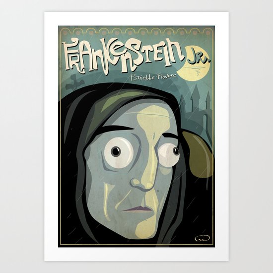 Young Frankenstein Art Print