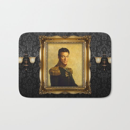 Jean Claude Van Damme - replaceface Bath Mat