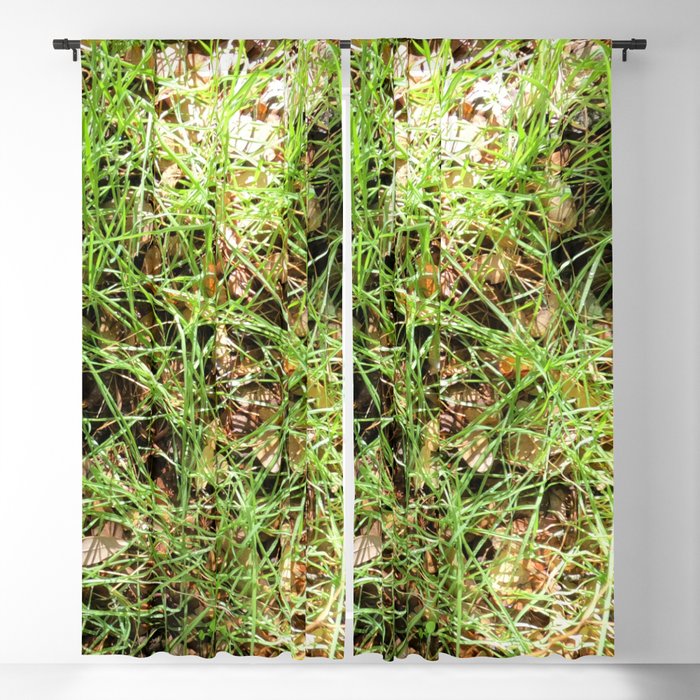 Grass/ Spring Vibes Texture Blackout Curtain