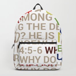 He is Risen Backpack