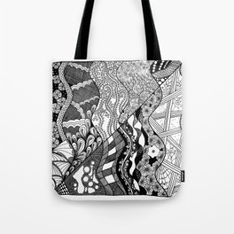 Abstracted Garden 1 Tote Bag