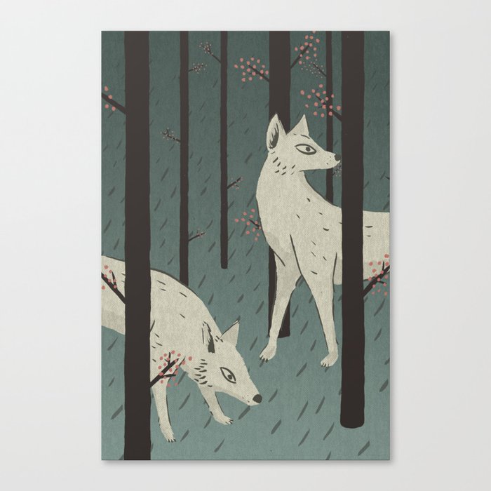 Wolves Canvas Print
