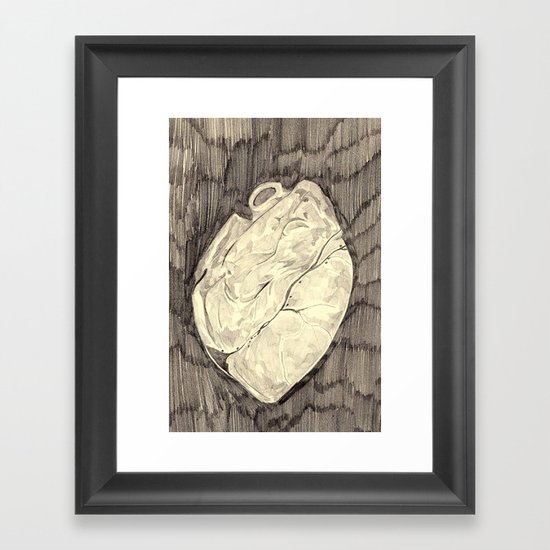 heart Framed Art Print