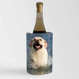 Labrador Dog Spray Water Wine Chiller