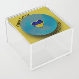 One Love, One Heart Acrylic Box