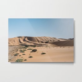 African sand landscape  Metal Print