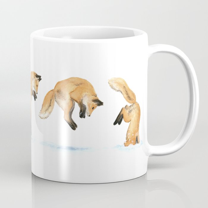 Snow Fox Coffee Mug