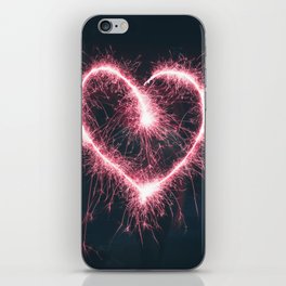 heart Sticker iPhone Skin