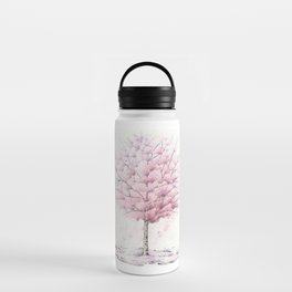 Cherry Blossom floral Water Bottle