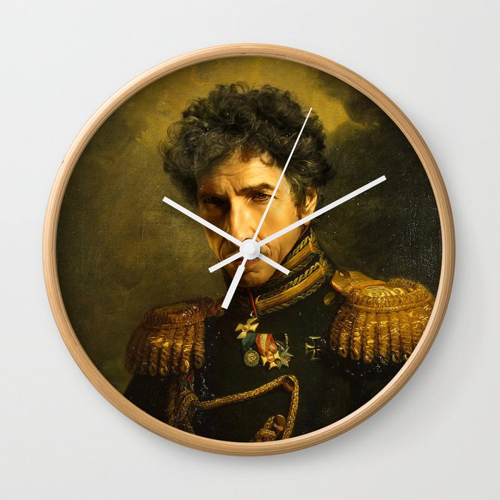 Bob Dylan - replaceface Wall Clock