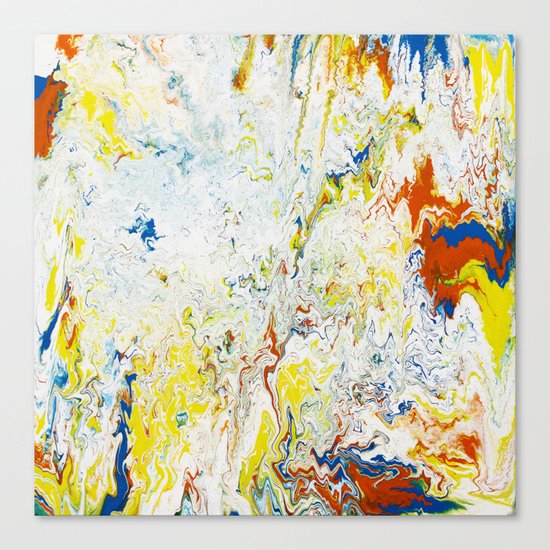 Gravity Painting 24 Canvas Print