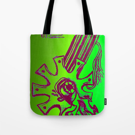 Simplistic Alien Tote Bag