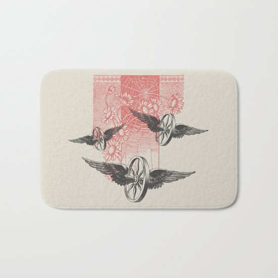 Cosmic Wheels Bath Mat