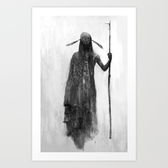 Native Spirit Art Print by Five Knights Productions | Society6
