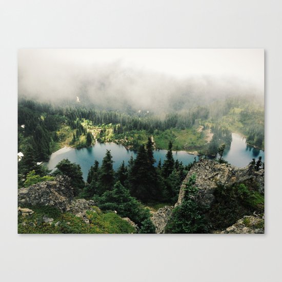 Rainier Eunice Lake Canvas Print