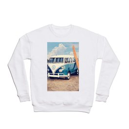 Vintage Beach Bus Crewneck Sweatshirt