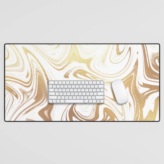 Gold desk 2025 pad