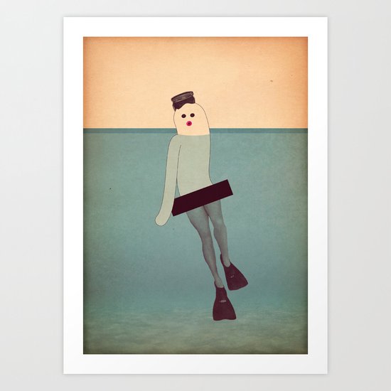 s i r e n a Art Print