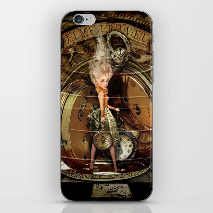 Time Travel iPhone Skin