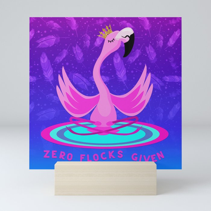 Zero Flocks Mini Art Print