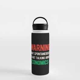 Funny Economics Water Bottle