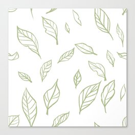 Leaf forest Canvas Print