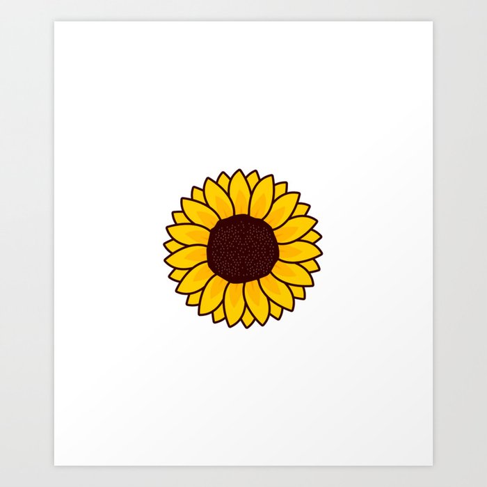 sunflower Art Print