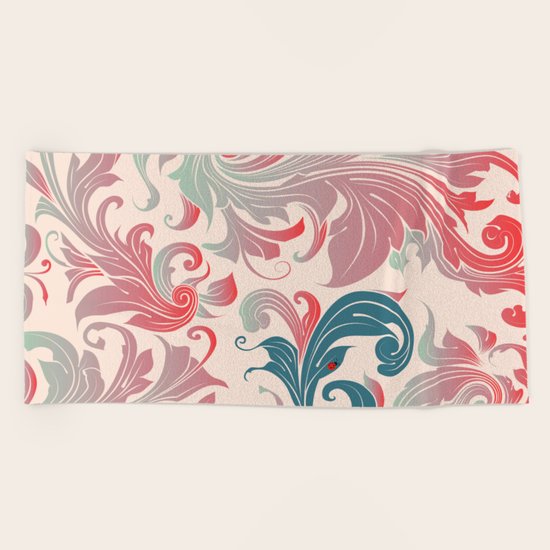 Flowers Beach Towel