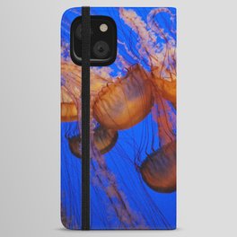 Floating Jellyfishes iPhone Wallet Case
