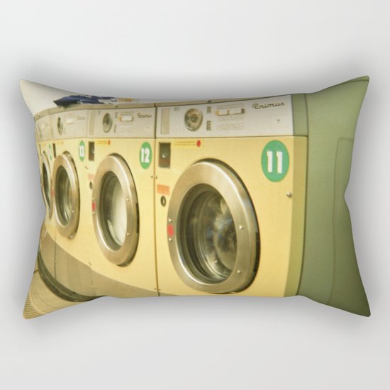 Laundromat Rectangular Pillow