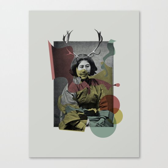Geisha Canvas Print