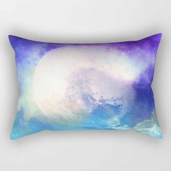 Silver Mirror Rectangular Pillow