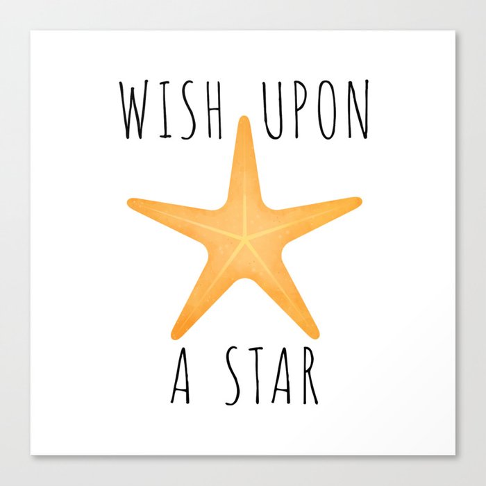 Wish Upon A Star Canvas Print