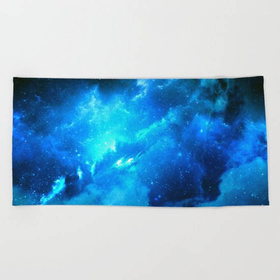 Lost Nebula Beach Towel