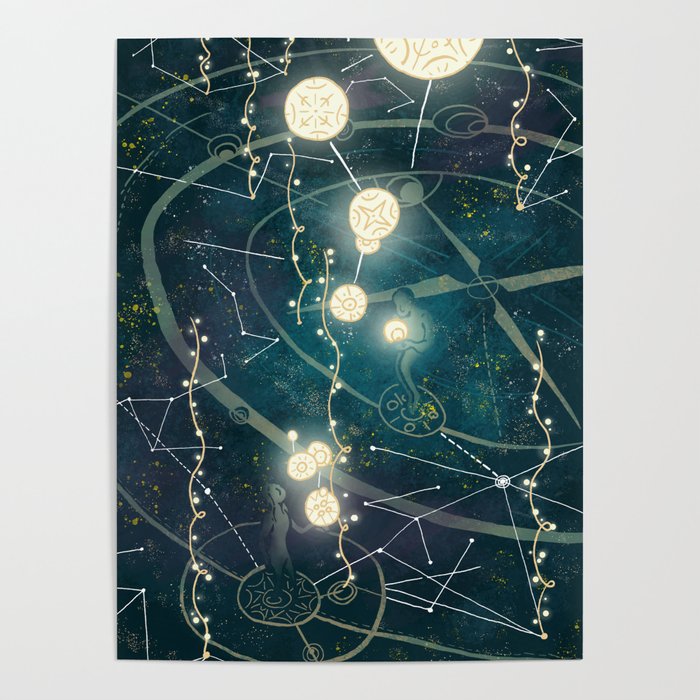 Constellation of holidays Poster