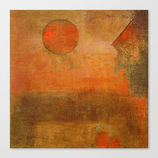 Seara Vermelha Canvas Print