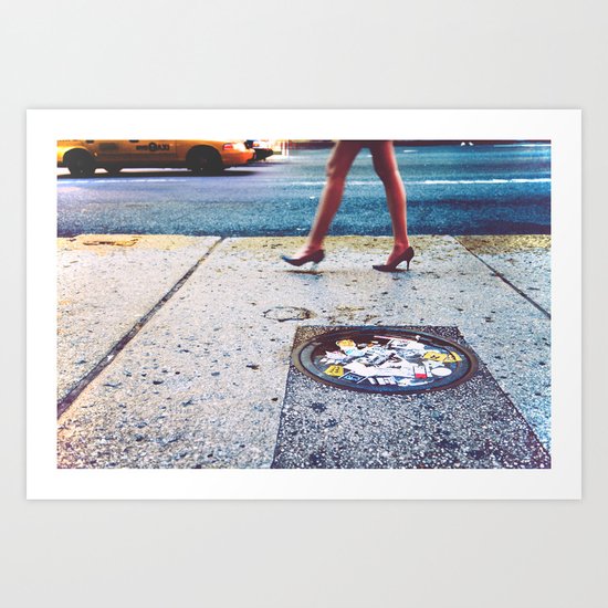 Pretty Gritty Art Print