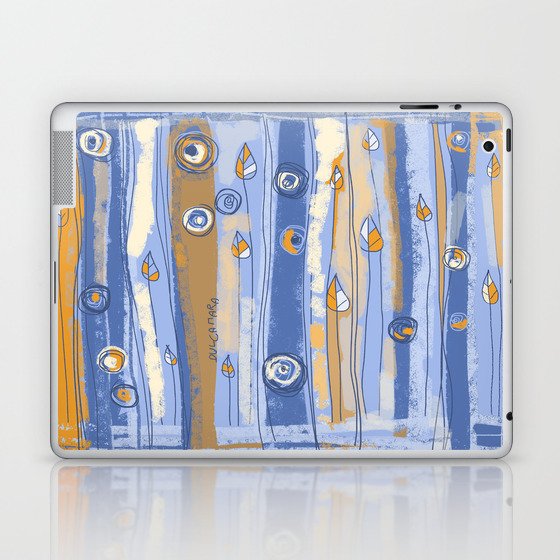 Summer abstract Laptop & iPad Skin