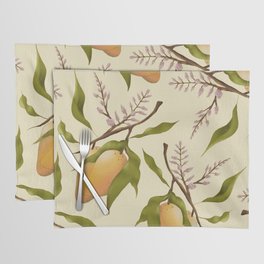 Botany Art Pattern - Mango Placemat