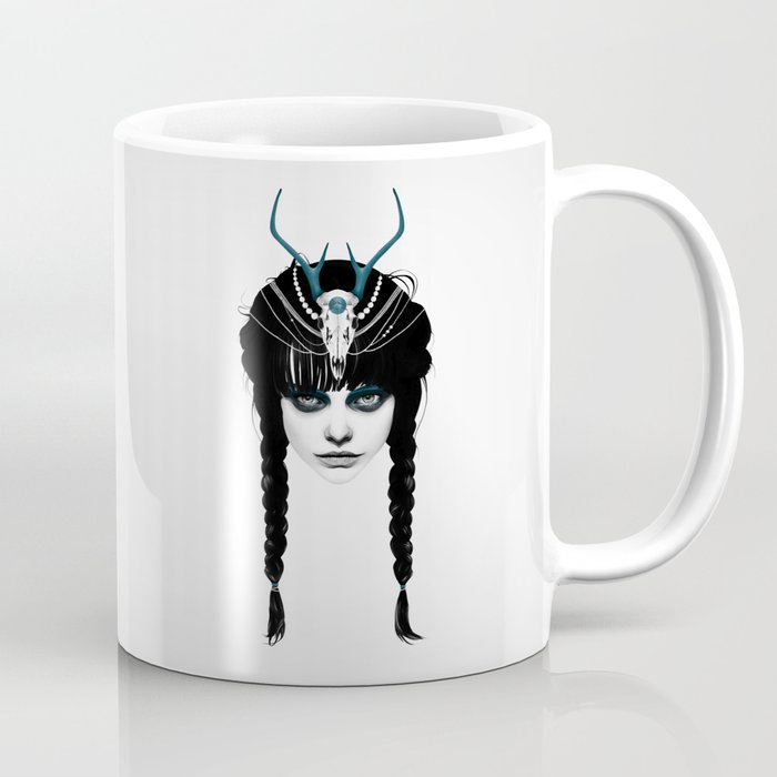 Wakeful Warrior - In Blue Coffee Mug