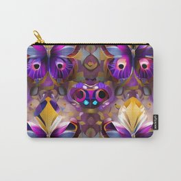 The Vibrant Butterflies Carry-All Pouch | Painting, Butterfly, Butterflies, Vibrantbutterflies, Vibrant, Digital, Vibrantbutterfly 