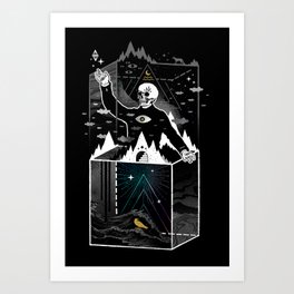 Existential Isolation Art Print