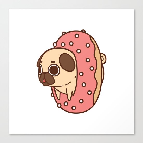 Puglie Doughnut Canvas Print