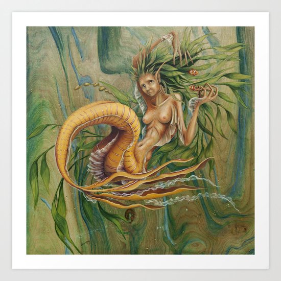 Yellow Tail Art Print
