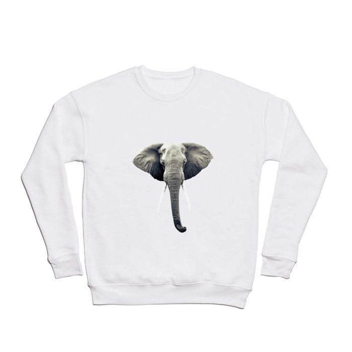 Elephant Portrait Crewneck Sweatshirt