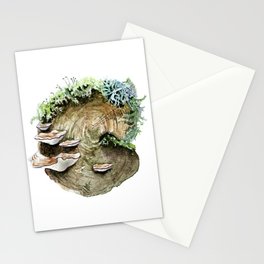 Mossy Log Stationery Cards